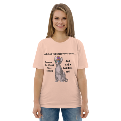"DITCHED PRINCE CHARMING & GOT A SPHYNX CAT" ECO TEE
