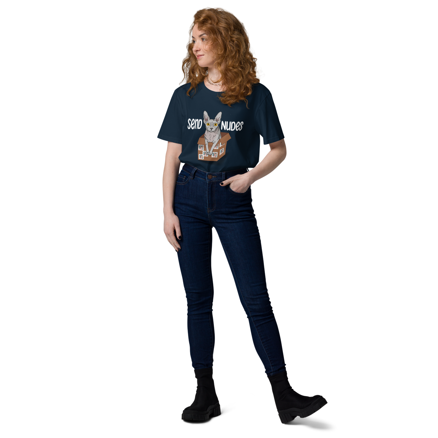 "SEND NUDES" UNISEX ECO TEE