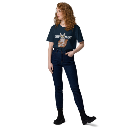 "SEND NUDES" UNISEX ECO TEE