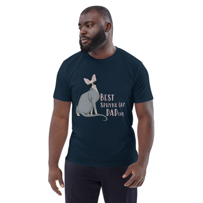 "BEST SPHYNX CAT DAD" UNISEX ECO TEE