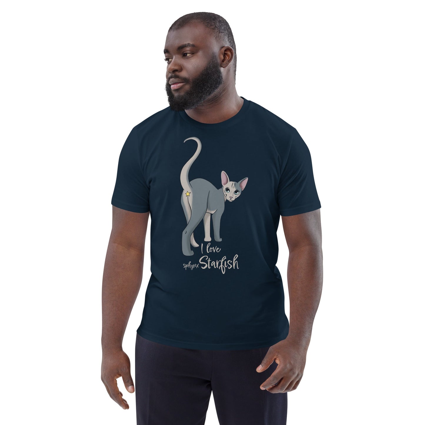 "I LOVE SPHYNX STARFISH" UNISEX ECO TEE
