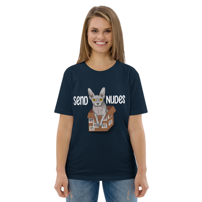 "SEND NUDES" UNISEX ECO TEE