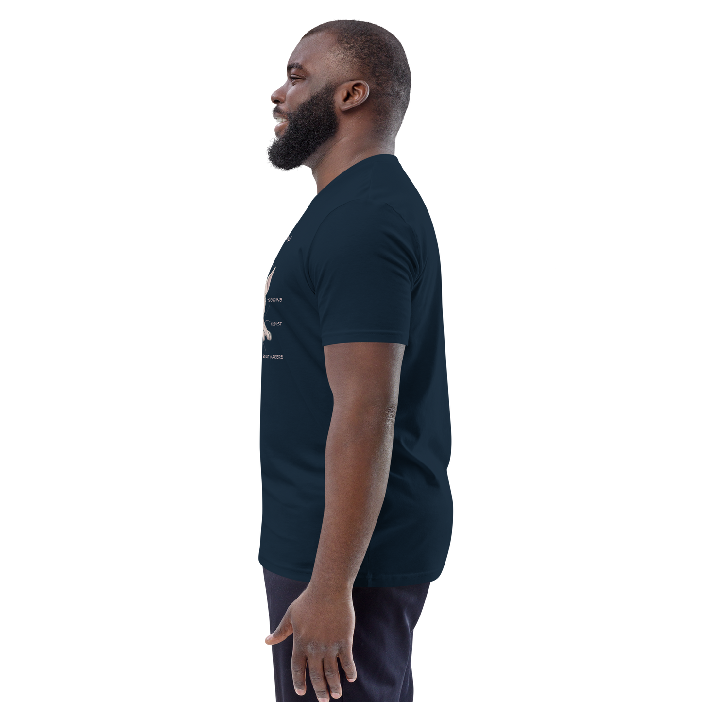 "ANATOMY OF A SPHYNX" UNISEX ORGANIC TEE