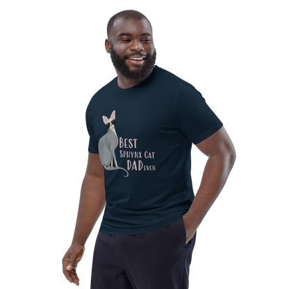 "BEST SPHYNX CAT DAD" UNISEX ECO TEE