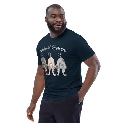 "NOTHING BUTT SPHYNX CATS" UNISEX ECO TEE