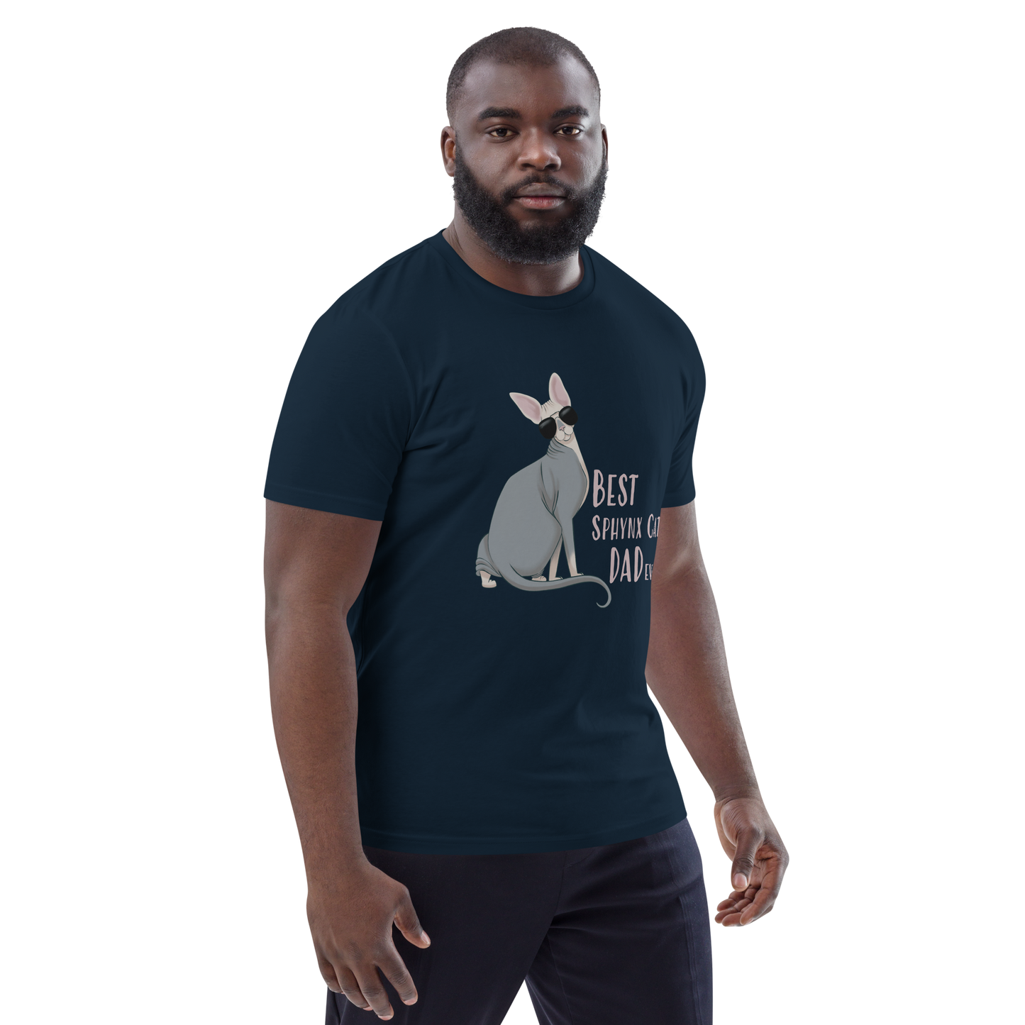 "BEST SPHYNX CAT DAD" UNISEX ECO TEE