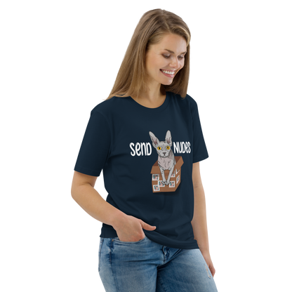 "SEND NUDES" UNISEX ECO TEE