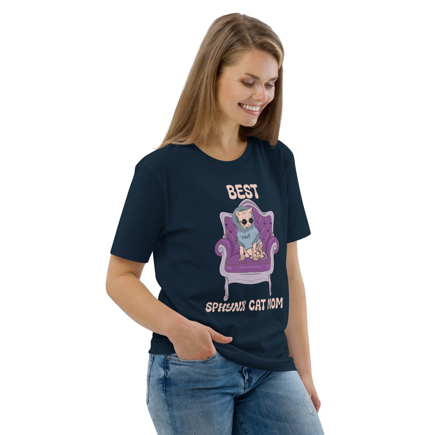 "BEST SPHYNX CAT MOM" ECO TEE