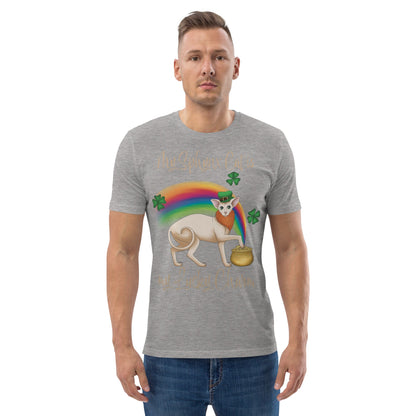 "MY SPHYNX IS MY LUCKY CHARM" UNISEX ECO TEE