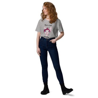 "NEVER A BAD HAIR DAY" UNISEX ECO TEE