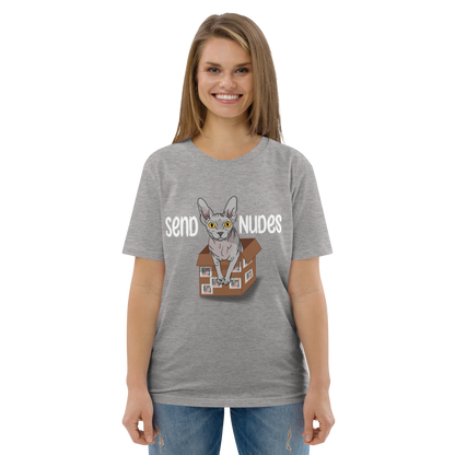 "SEND NUDES" UNISEX ECO TEE