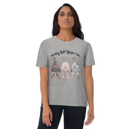 "NOTHING BUTT SPHYNX" UNISEX ECO TEE