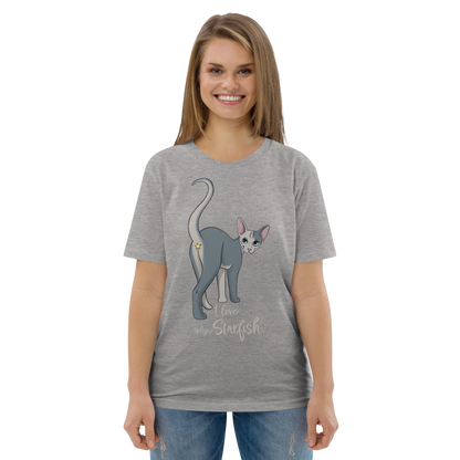 "I LOVE SPHYNX STARFISH" UNISEX ECO TEE