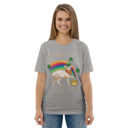 "MY SPHYNX CAT IS MY LUCKY CHARM" - UNISEX TEE