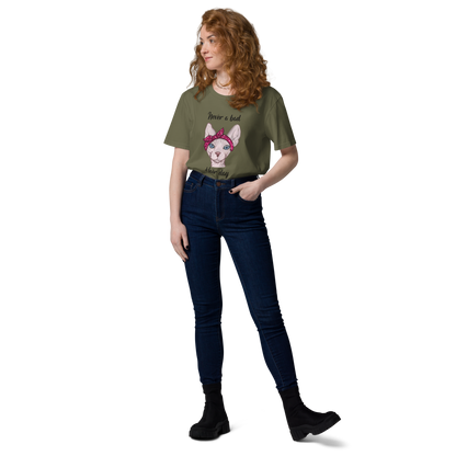 "NEVER A BAD HAIR DAY" UNISEX ECO TEE