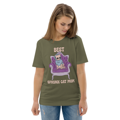"BEST SPHYNX CAT MOM" ECO TEE