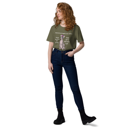 "DITCHED PRINCE CHARMING & GOT A SPHYNX CAT" ECO TEE