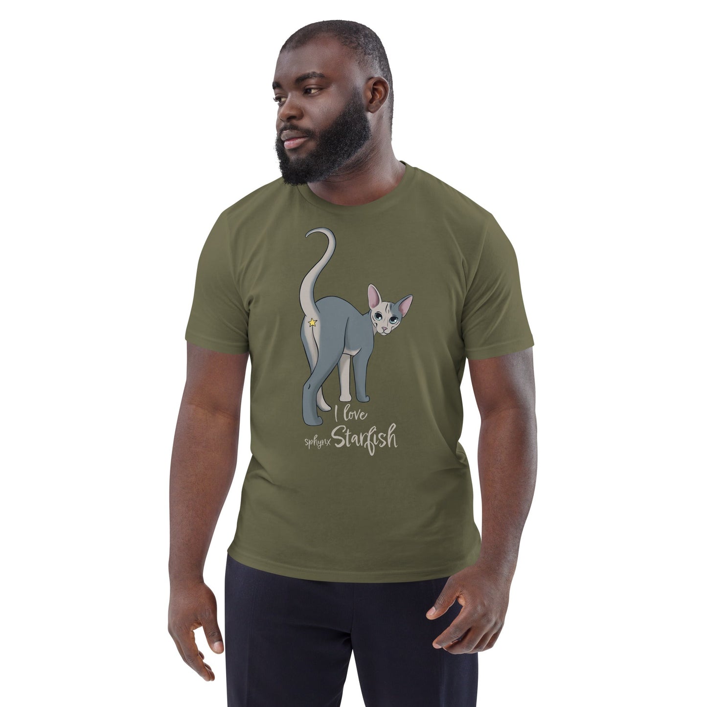 "I LOVE SPHYNX STARFISH" UNISEX ECO TEE