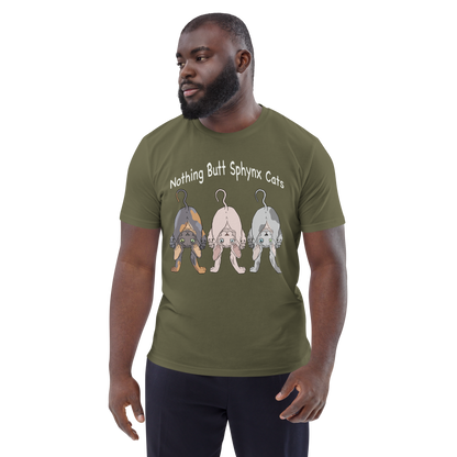 "NOTHING BUTT SPHYNX CATS" UNISEX ECO TEE