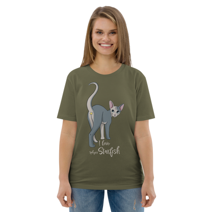 "I LOVE SPHYNX STARFISH" UNISEX ECO TEE