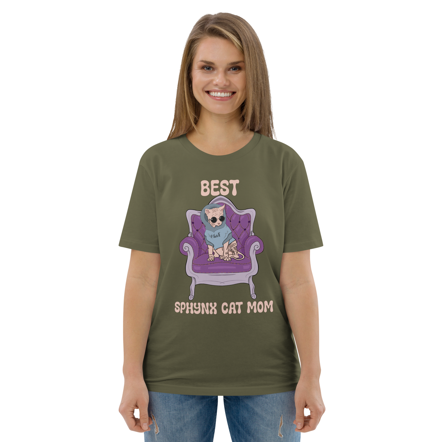 "BEST SPHYNX CAT MOM" ECO TEE