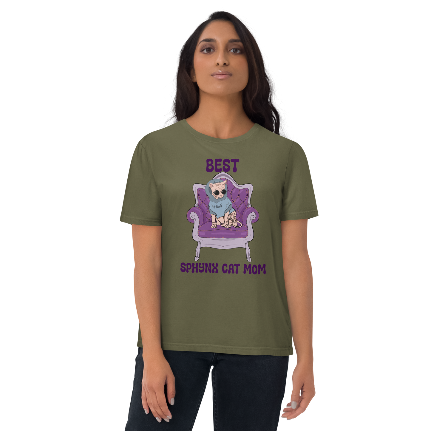"BEST SPHYNX CAT MOM" ECO TEE