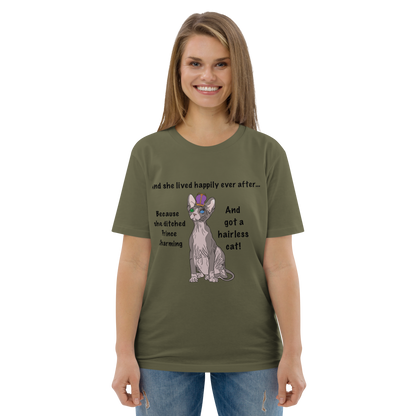 "DITCHED PRINCE CHARMING & GOT A SPHYNX CAT" ECO TEE
