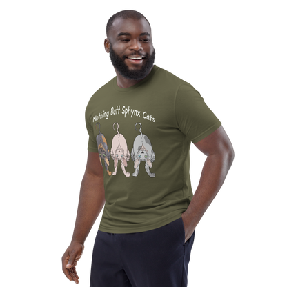 "NOTHING BUTT SPHYNX CATS" UNISEX ECO TEE