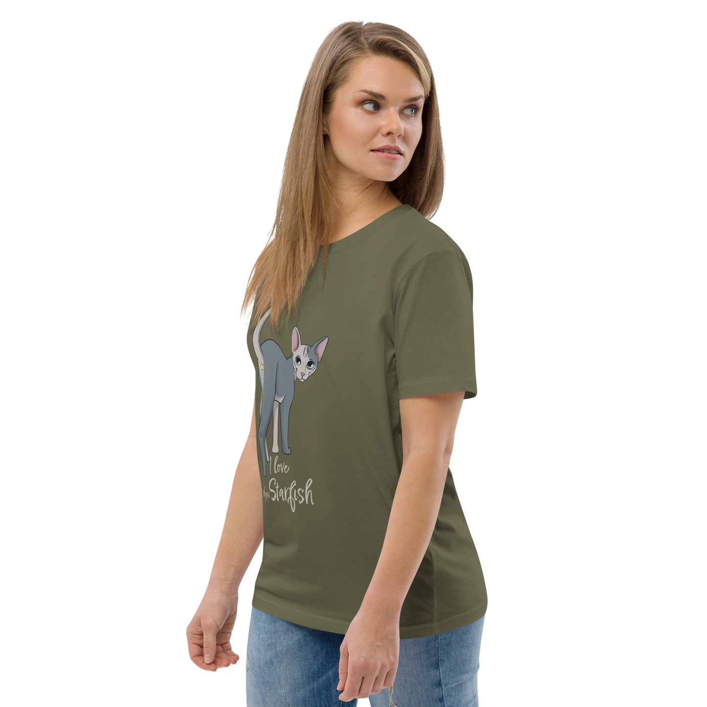 "I LOVE SPHYNX STARFISH" UNISEX ECO TEE