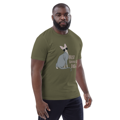"BEST SPHYNX CAT DAD" UNISEX ECO TEE