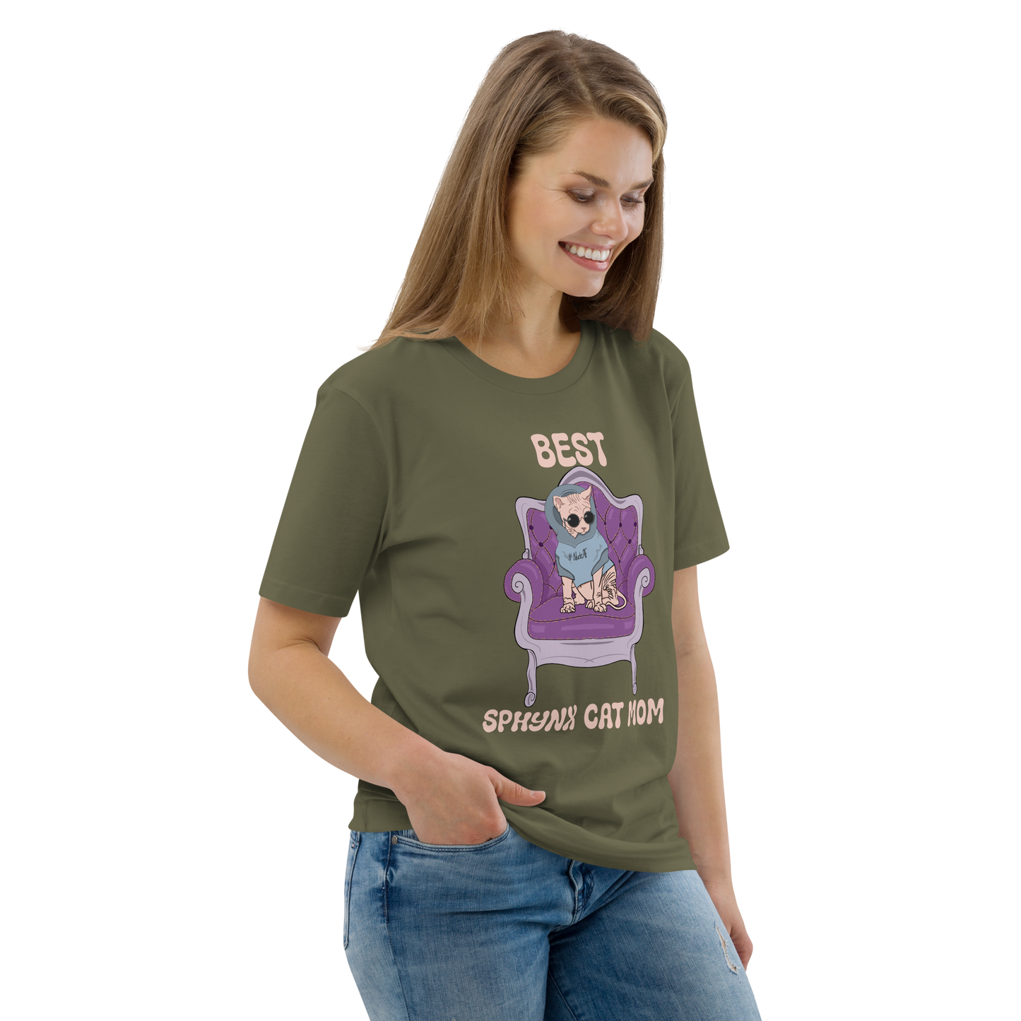 "BEST SPHYNX CAT MOM" ECO TEE