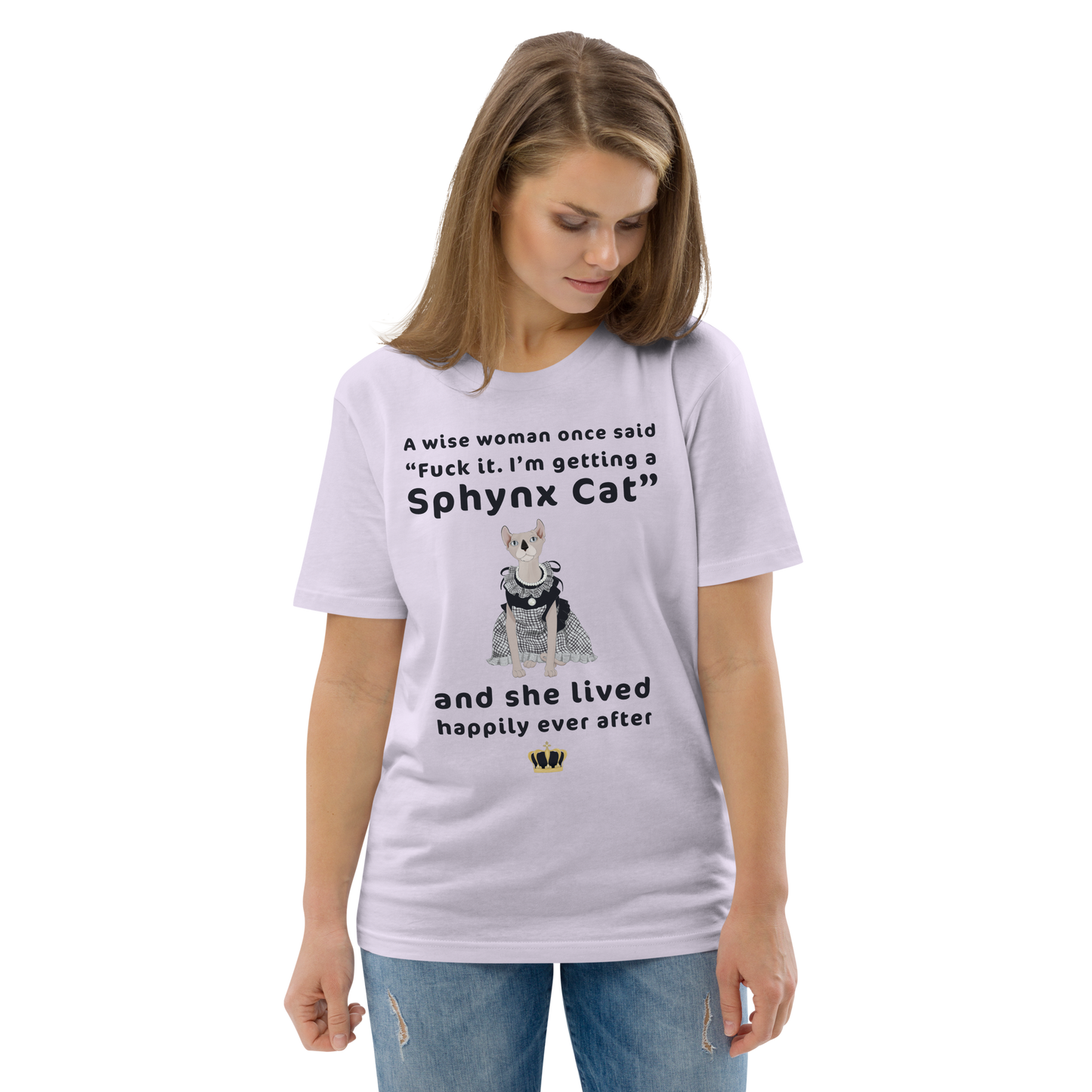 "FUCK IT - I'M GETTING A SPHYNX CAT" ECO TEE