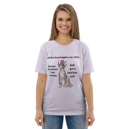 "DITCHED PRINCE CHARMING & GOT A SPHYNX CAT" ECO TEE