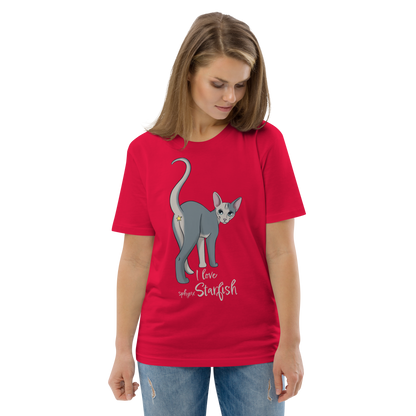 "I LOVE SPHYNX STARFISH" UNISEX ECO TEE