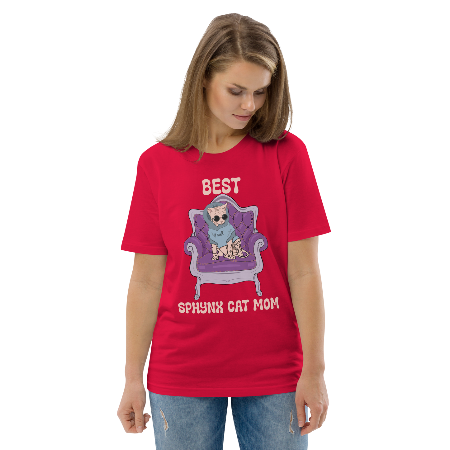 "BEST SPHYNX CAT MOM" ECO TEE