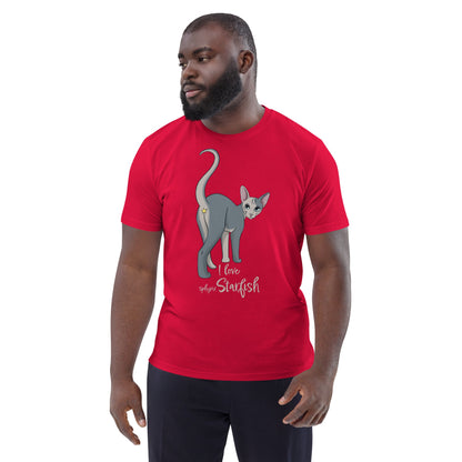 "I LOVE SPHYNX STARFISH" UNISEX ECO TEE