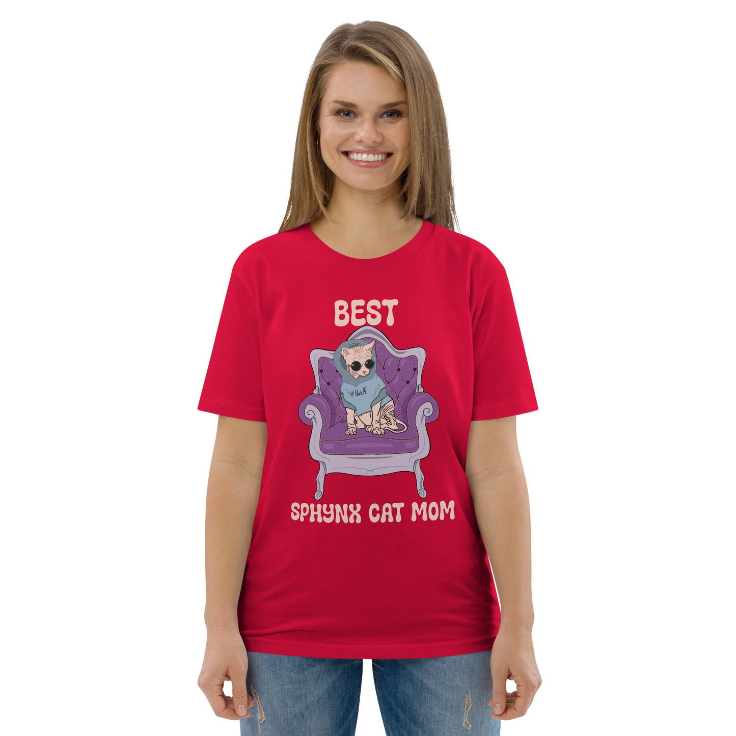 "BEST SPHYNX CAT MOM" ECO TEE