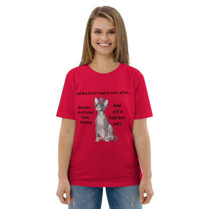 "DITCHED PRINCE CHARMING & GOT A SPHYNX CAT" ECO TEE