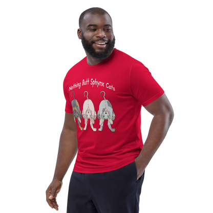 "NOTHING BUTT SPHYNX CATS" UNISEX ECO TEE