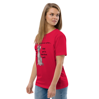 "DITCHED PRINCE CHARMING & GOT A SPHYNX CAT" ECO TEE