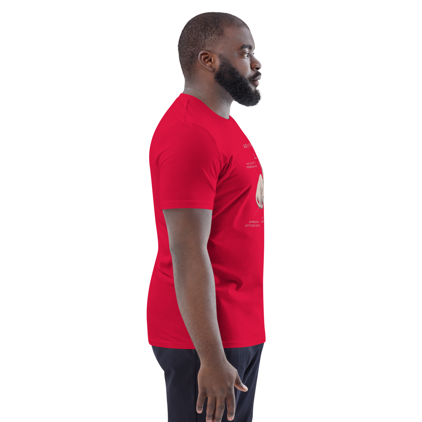 "ANATOMY OF A SPHYNX" UNISEX ORGANIC TEE