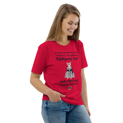 "FUCK IT - I'M GETTING A SPHYNX CAT" ECO TEE