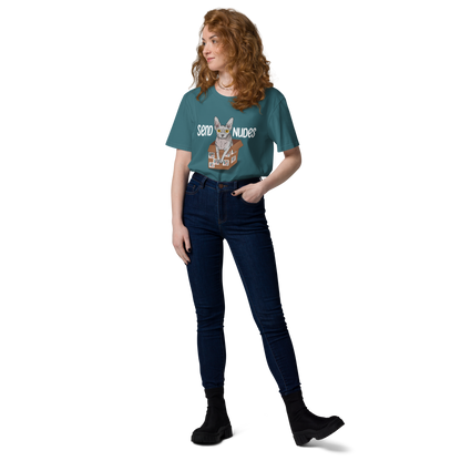 "SEND NUDES" UNISEX ECO TEE