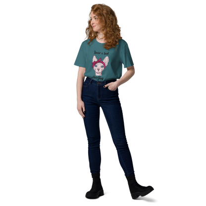 "NEVER A BAD HAIR DAY" UNISEX ECO TEE