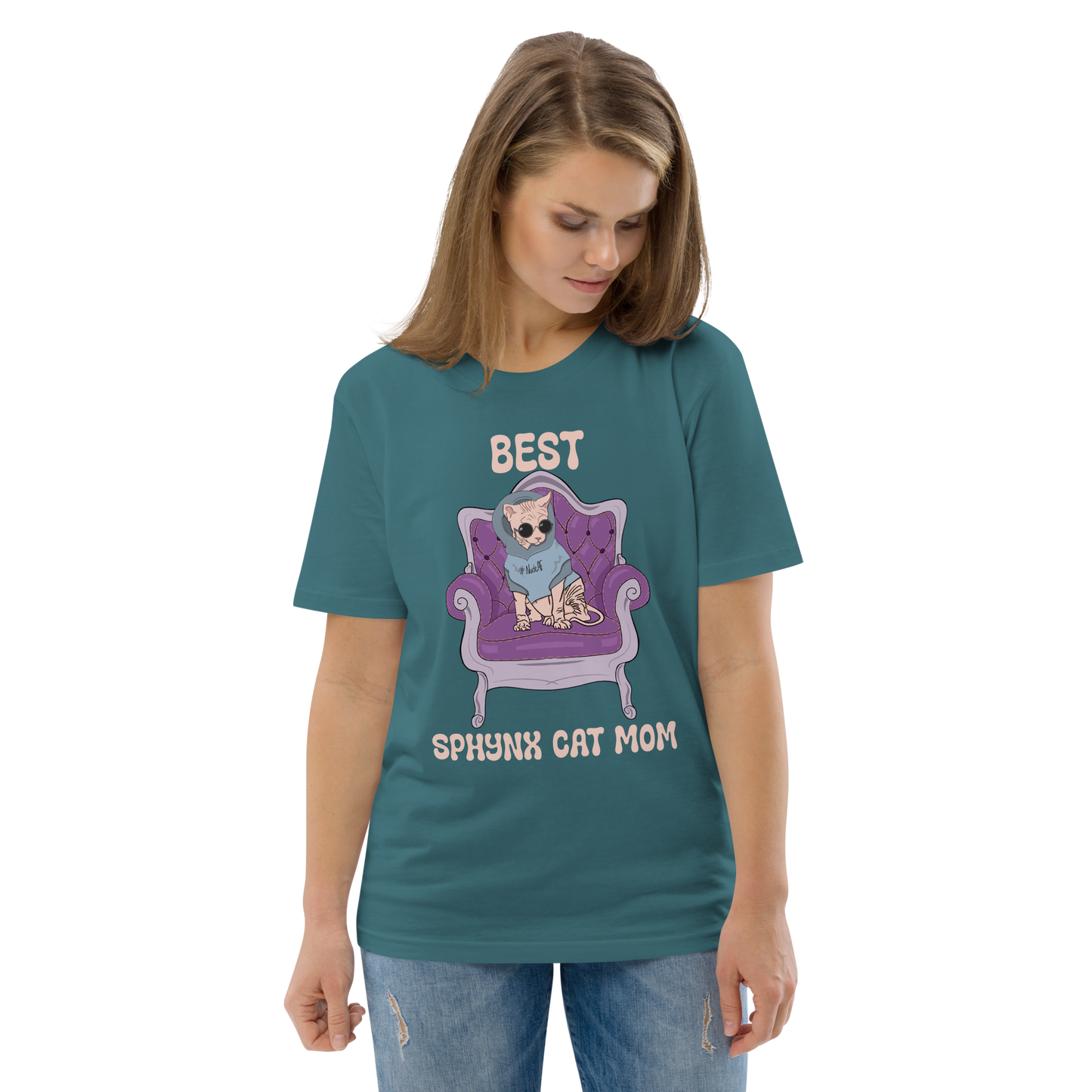 "BEST SPHYNX CAT MOM" ECO TEE
