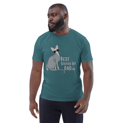 "BEST SPHYNX CAT DAD" UNISEX ECO TEE