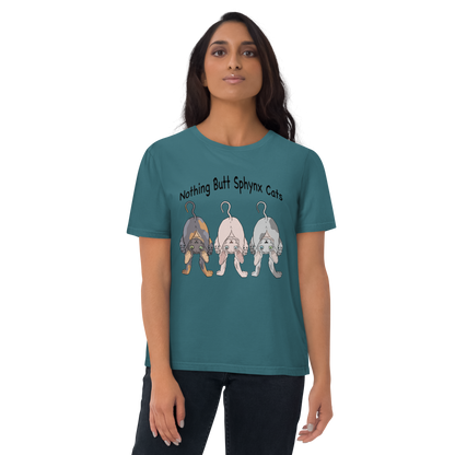 "NOTHING BUTT SPHYNX" UNISEX ECO TEE