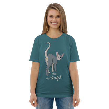 "I LOVE SPHYNX STARFISH" UNISEX ECO TEE