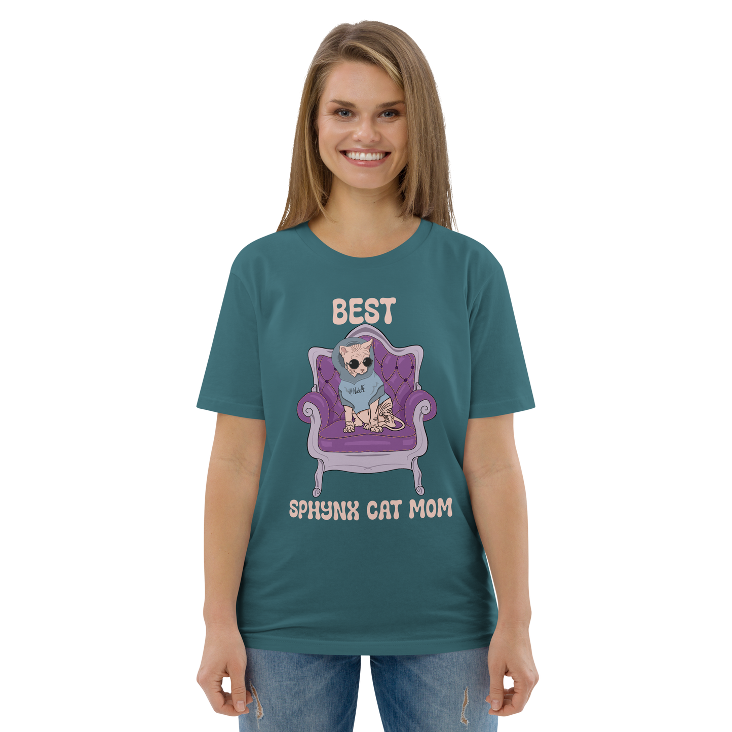 "BEST SPHYNX CAT MOM" ECO TEE