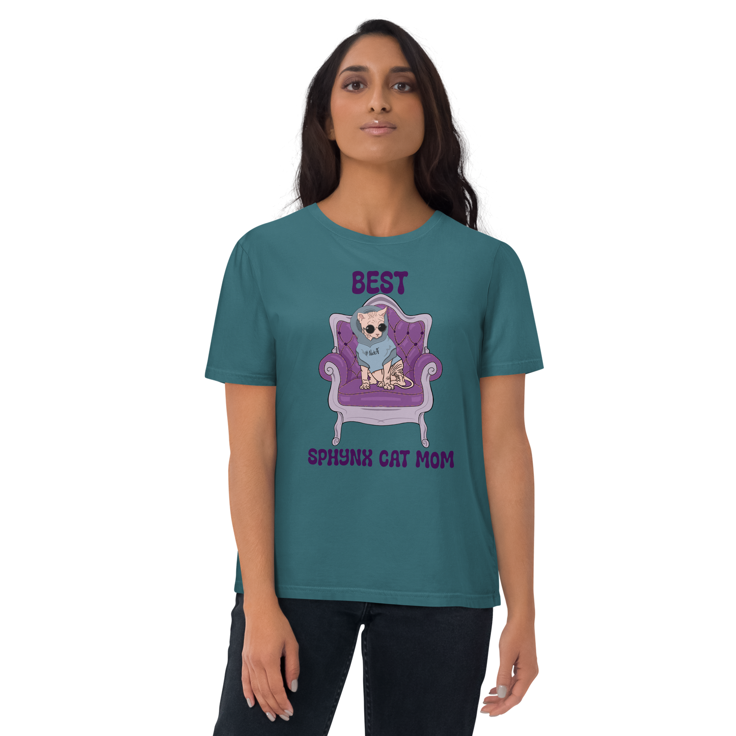 "BEST SPHYNX CAT MOM" ECO TEE